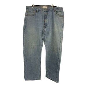 Levis 505 Regular Fit Jeans W40 L30 Light Wash Denim 100% Cotton